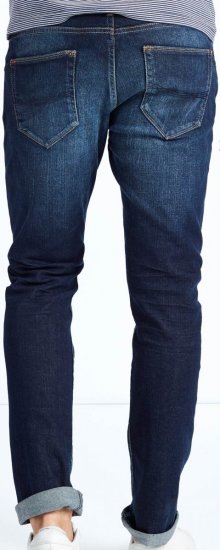 Mish Mash Lot XX Dark Stretch Straight Fit - Jeans & calças - Jeans & Calças Tamanhos Grandes Homem