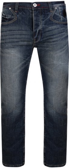 Kam Jeans Ramires Dark - Jeans & Calças - Jeans & Calças Tamanhos Grandes Homem