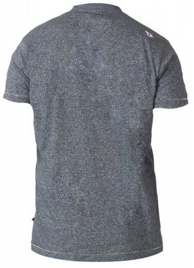 D555 Lorne T-shirt Grey Twist - T-shirts - T-shirts Homem Tamanhos Grandes