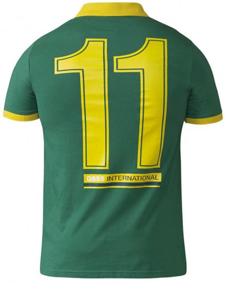 D555 Silva Polo Green - Pólos - Pólos Tamanhos Grandes Homem