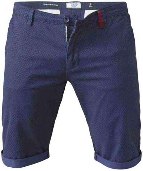 D555 Rupert Shorts Navy - Calções - Calções Homem Tamanhos Grandes