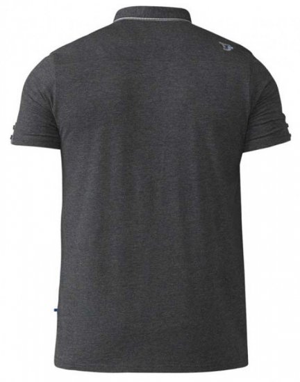 D555 Hogan Polo Charcoal - Pólos - Pólos Tamanhos Grandes Homem