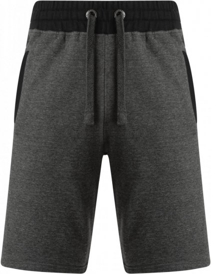 Kam Jeans 315 Jogger Shorts Charcoal - Calças & calções de fato de treino - Calças de Fato de Treino Tamanhos Grandes 