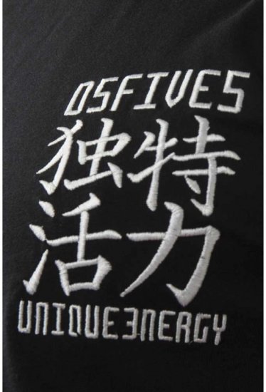 D555 Emerson T-shirt Black & Charcoal - T-shirts - T-shirts Homem Tamanhos Grandes