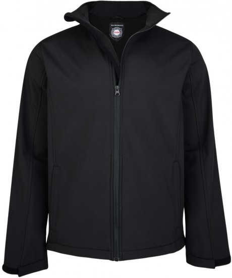 Kam Jeans 438 Soft-Shell Black - Casacos - Casacos Homem Tamanhos Grandes