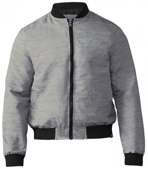 D555 Lou Bomber Jacket Grey - Casacos - Casacos Homem Tamanhos Grandes