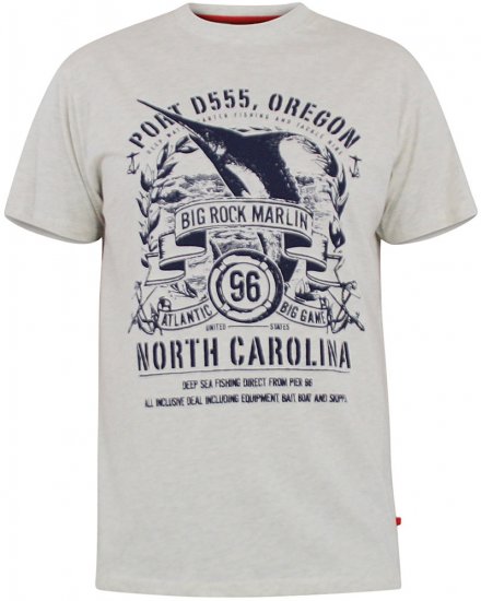 D555 Genoa Short Sleeve Shirt & T-shirt Combo - Camisas - Camisas Homem Tamanhos Grandes