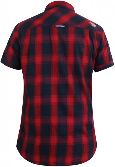 D555 Oliver Short Sleeve Shirt - Camisas - Camisas Homem Tamanhos Grandes