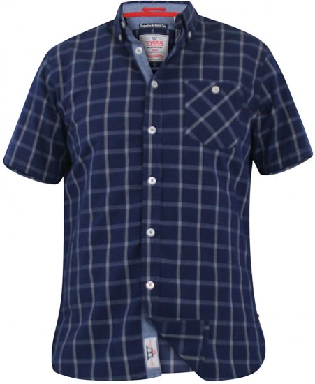 D555 Liberty Short Sleeve Shirt & T-shirt Combo - Camisas - Camisas Homem Tamanhos Grandes