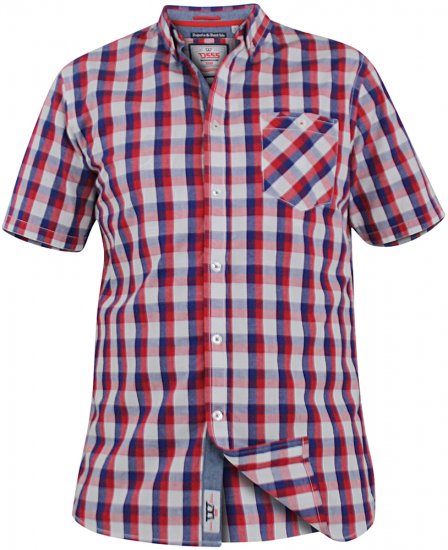 D555 Hadwin Short Sleeve Shirt & T-shirt Combo - Camisas - Camisas Homem Tamanhos Grandes