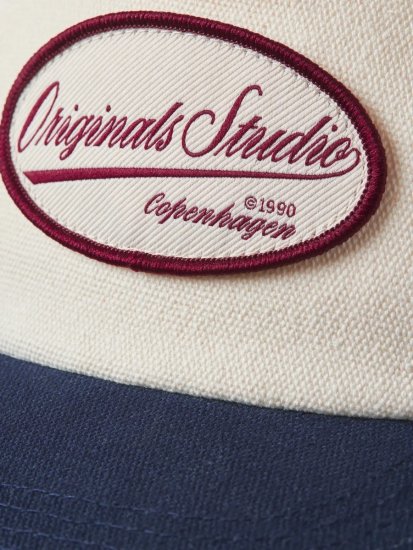 Jack & Jones Loose Norrebro Boné Bege - Bonés - 