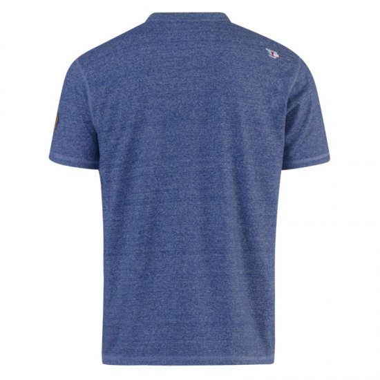 D555 Daniel Grandad T-shirt Denim - T-shirts - T-shirts Homem Tamanhos Grandes