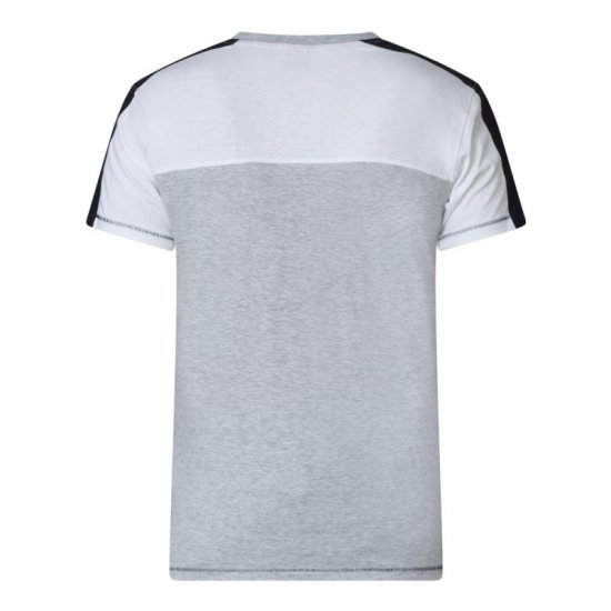 D555 Alvester T-shirt Grey - T-shirts - T-shirts Homem Tamanhos Grandes