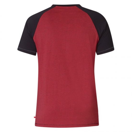 D555 Jarvis T-shirt Red - T-shirts - T-shirts Homem Tamanhos Grandes