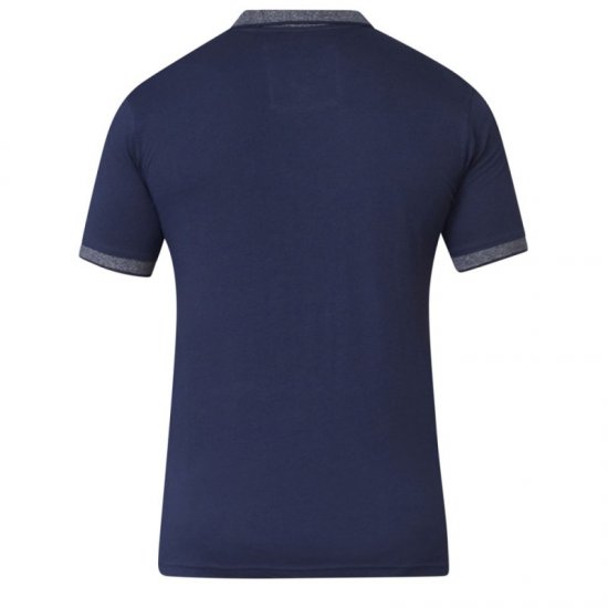 D555 Walker Polo Navy - Pólos - Pólos Tamanhos Grandes Homem