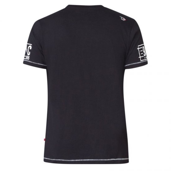 D555 Ethan T-shirt Black - T-shirts - T-shirts Homem Tamanhos Grandes