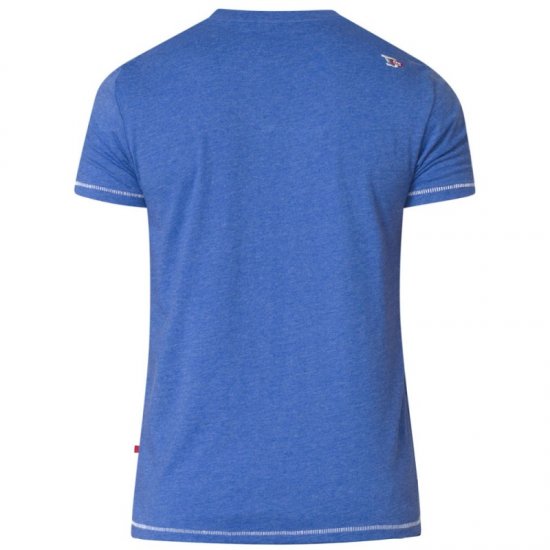 D555 Kansas T-shirt Blue - T-shirts - T-shirts Homem Tamanhos Grandes