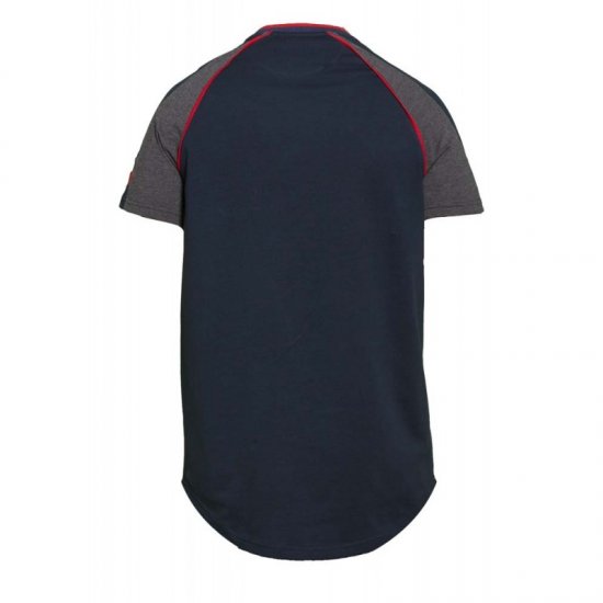 D555 Brendon T-shirt Navy - T-shirts - T-shirts Homem Tamanhos Grandes