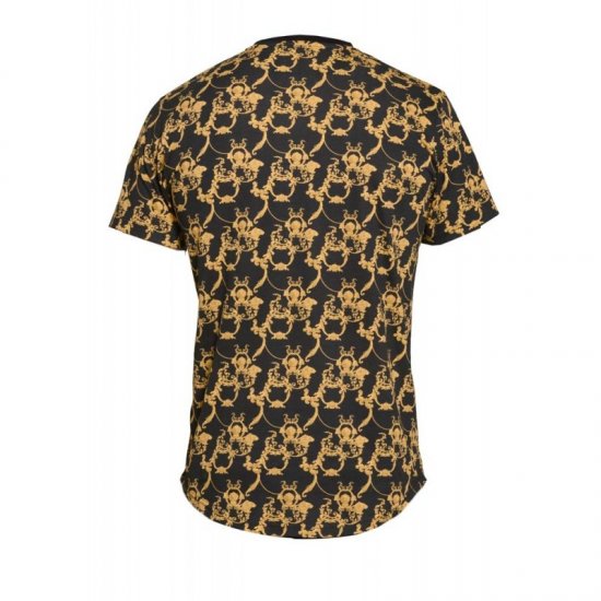 D555 Dave Couture T-shirt Black - T-shirts - T-shirts Homem Tamanhos Grandes