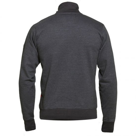 D555 Buxton Full Zip Sweatshirt Black - Sweatshirts & hoodies - Sweatshirt & Camisolas com Capuz tamanhos grandes