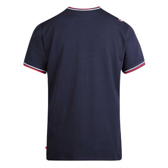 D555 Bates T-shirt Navy - T-shirts - T-shirts Homem Tamanhos Grandes
