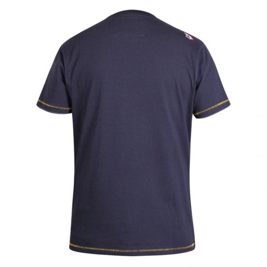 D555 Slater T-shirt Navy - T-shirts - T-shirts Homem Tamanhos Grandes