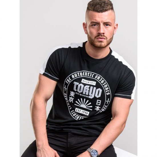 D555 Walton T-shirt Black - T-shirts - T-shirts Homem Tamanhos Grandes