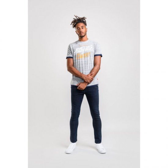 D555 Finn T-shirt Grey - T-shirts - T-shirts Homem Tamanhos Grandes