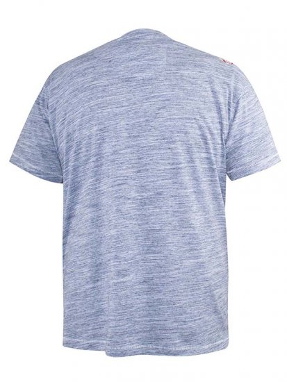 D555 Hobart LA Printed T-Shirt Blue - T-shirts - T-shirts Homem Tamanhos Grandes