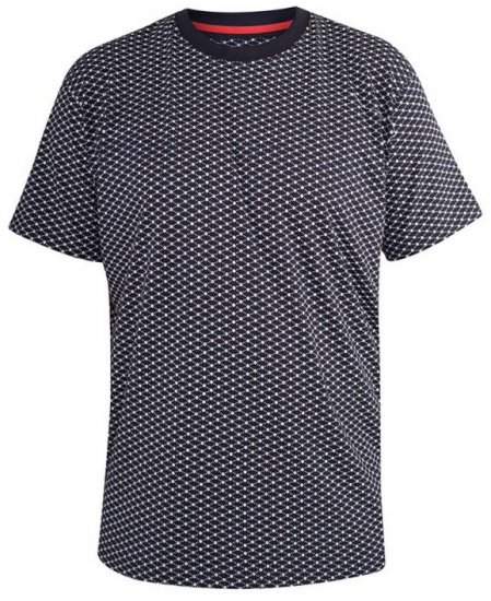 D555 Canton T-shirt Navy - T-shirts - T-shirts Homem Tamanhos Grandes