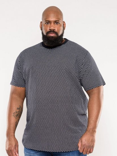 D555 Canton T-shirt Navy - T-shirts - T-shirts Homem Tamanhos Grandes