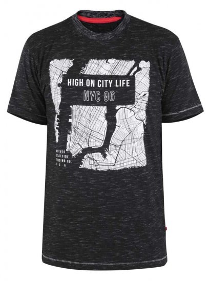 D555 Rumford Printed T-shirt - T-shirts - T-shirts Homem Tamanhos Grandes