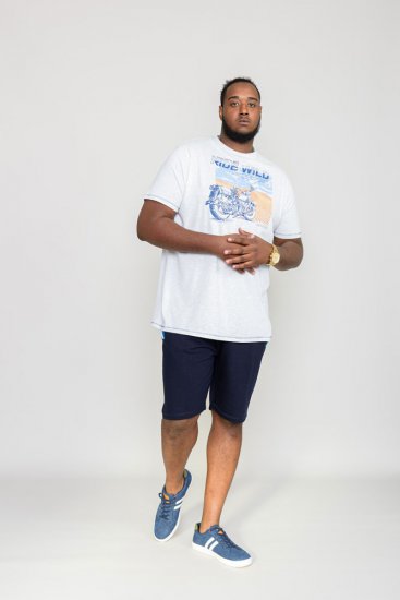 D555 LANGDON Printed T-Shirt - T-shirts - T-shirts Homem Tamanhos Grandes