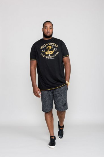D555 WOOTON Printed T-Shirt - T-shirts - T-shirts Homem Tamanhos Grandes