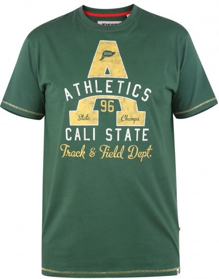 D555 TOVIL Printed T-Shirt - T-shirts - T-shirts Homem Tamanhos Grandes