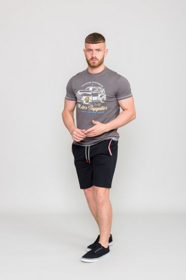 D555 BARMING Printed T-Shirt - T-shirts - T-shirts Homem Tamanhos Grandes