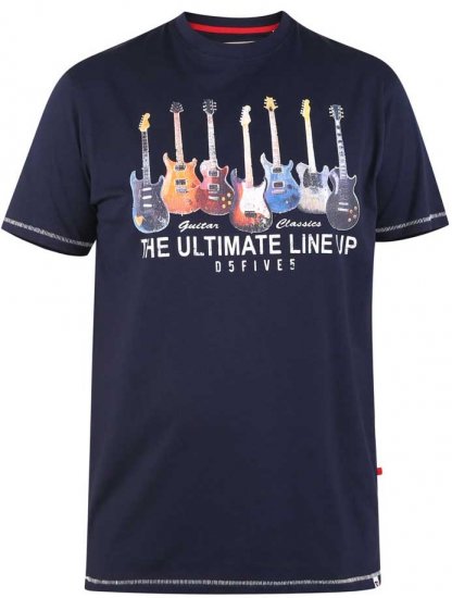 D555 PICKEMHAM Printed T-Shirt - T-shirts - T-shirts Homem Tamanhos Grandes