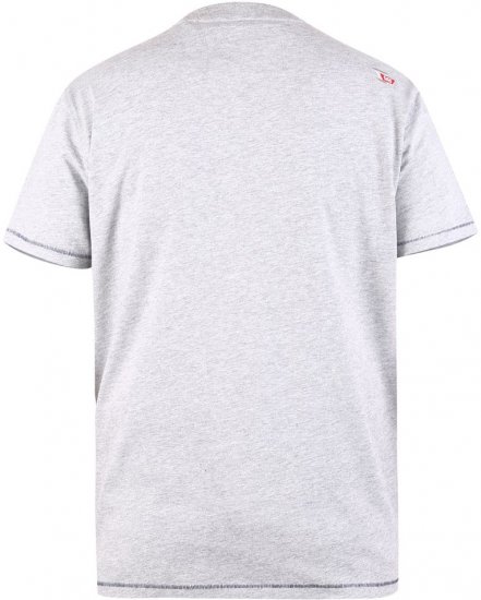 D555 BARTON Printed T-Shirt - T-shirts - T-shirts Homem Tamanhos Grandes