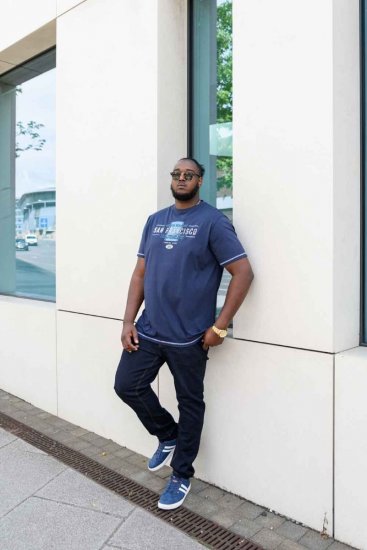 D555 WANSTEAD San Francisco T-Shirt - T-shirts - T-shirts Homem Tamanhos Grandes