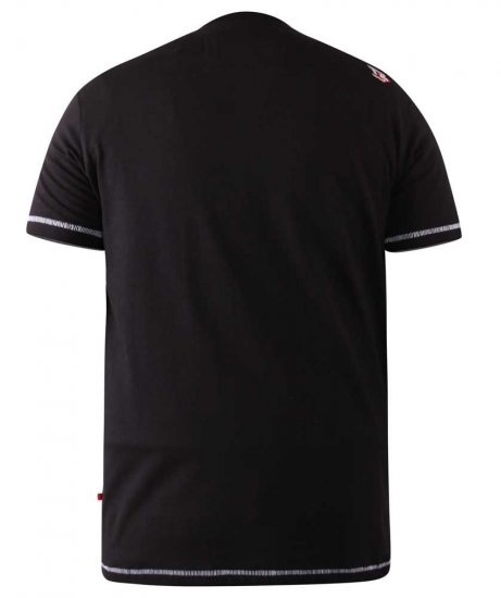 D555 BRICKET Camo Brooklyn T-Shirt - T-shirts - T-shirts Homem Tamanhos Grandes