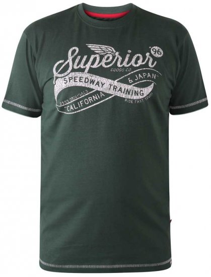 D555 WHITECHAPEL Superior Speedway T-Shirt - T-shirts - T-shirts Homem Tamanhos Grandes