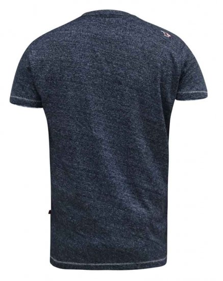 D555 Upton Hawaii Leaf Printed T-Shirt - T-shirts - T-shirts Homem Tamanhos Grandes