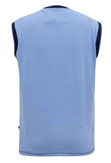 D555 Bretton Surf Board Printed Sleeveless T-Shirt - T-shirts - T-shirts Homem Tamanhos Grandes