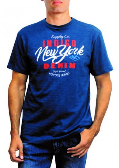 Forestal 701243E T-shirt Blue - T-shirts - T-shirts Homem Tamanhos Grandes