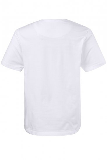 JP1880 702415 T-shirt de decote em V Branco - T-shirts - T-shirts Homem Tamanhos Grandes
