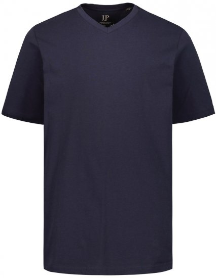 JP1880 702415 T-shirt de decote em V Azul-marinho - T-shirts - T-shirts Homem Tamanhos Grandes