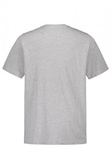 JP1880 702558 T-shirt de decote redondo Cinzento mesclado - T-shirts - T-shirts Homem Tamanhos Grandes