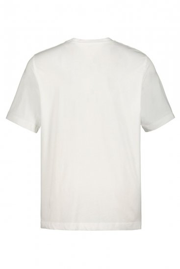 JP1880 702558 T-shirt de decote redondo Branco - T-shirts - T-shirts Homem Tamanhos Grandes
