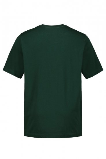 JP1880 702558 T-shirt de decote redondo Verde escuro - T-shirts - T-shirts Homem Tamanhos Grandes