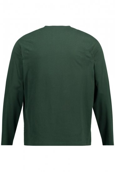JP1880 Long Sleeve OEKO-TEX T-shirt Green - T-shirts - T-shirts Homem Tamanhos Grandes